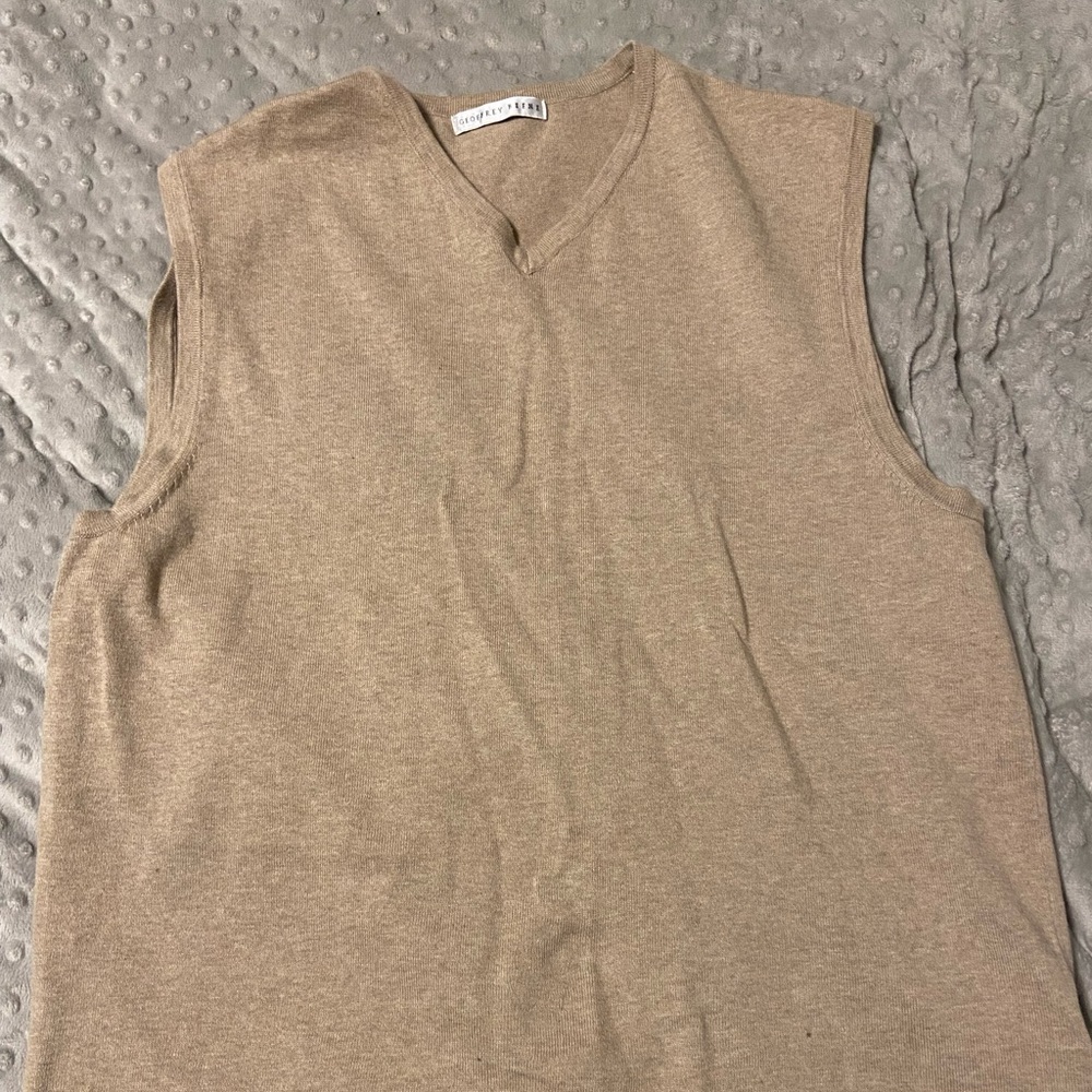 Geoffrey Beene vintage sweater vest